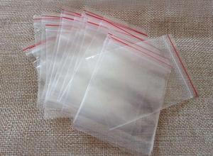 Sacos Ziplock em Plásticos Liso